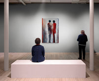 Intimate Talk <br>152.4x101.6x4 cm<br>60”x40”x1.6”