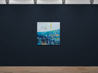 Au Fond de l'Inconnu <br>102x102x2 cm<br>40.2"x40.2"x0.8"