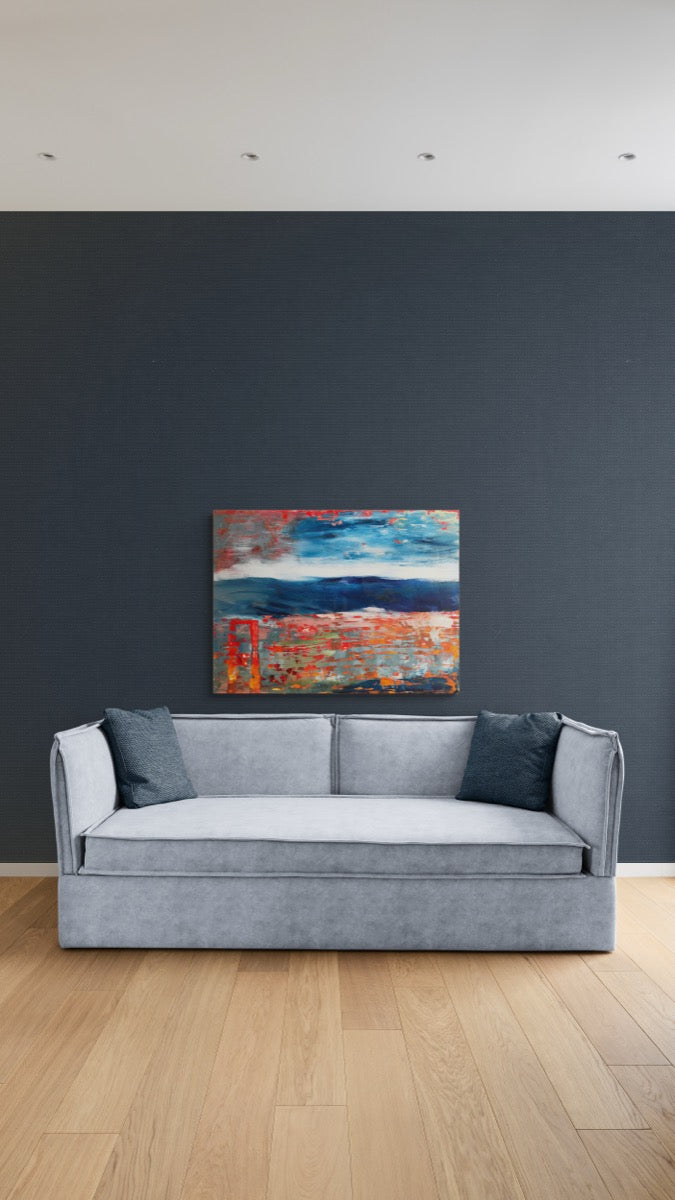 Opening<br>76.2x101.6x3.8cm<br>30”x40”x1.5”