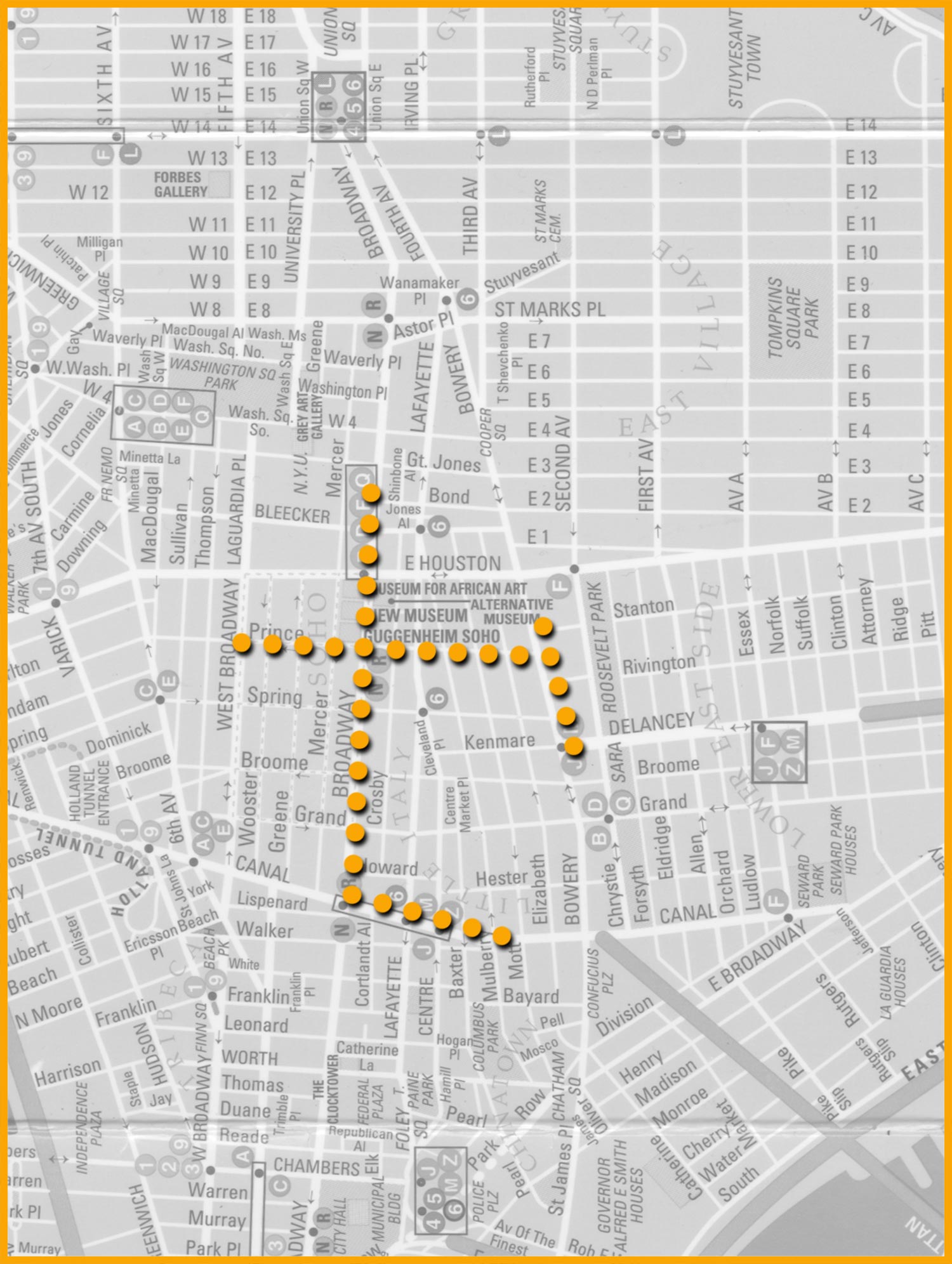 (5+5)x8 Walks Montreal - NYC