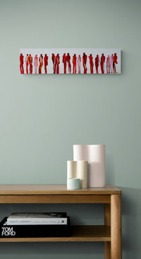 The Spirit Of Red <br>15.2x61x3.8 cm<br>6”x24”x1.5"